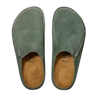 Birkenstock Premium Zermatt Suede, Size 40 (w9½, m7½) Thyme